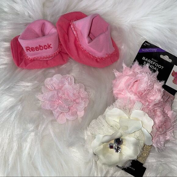 NEWBORN SANDALS BUNDLE  - Picture 1 of 6